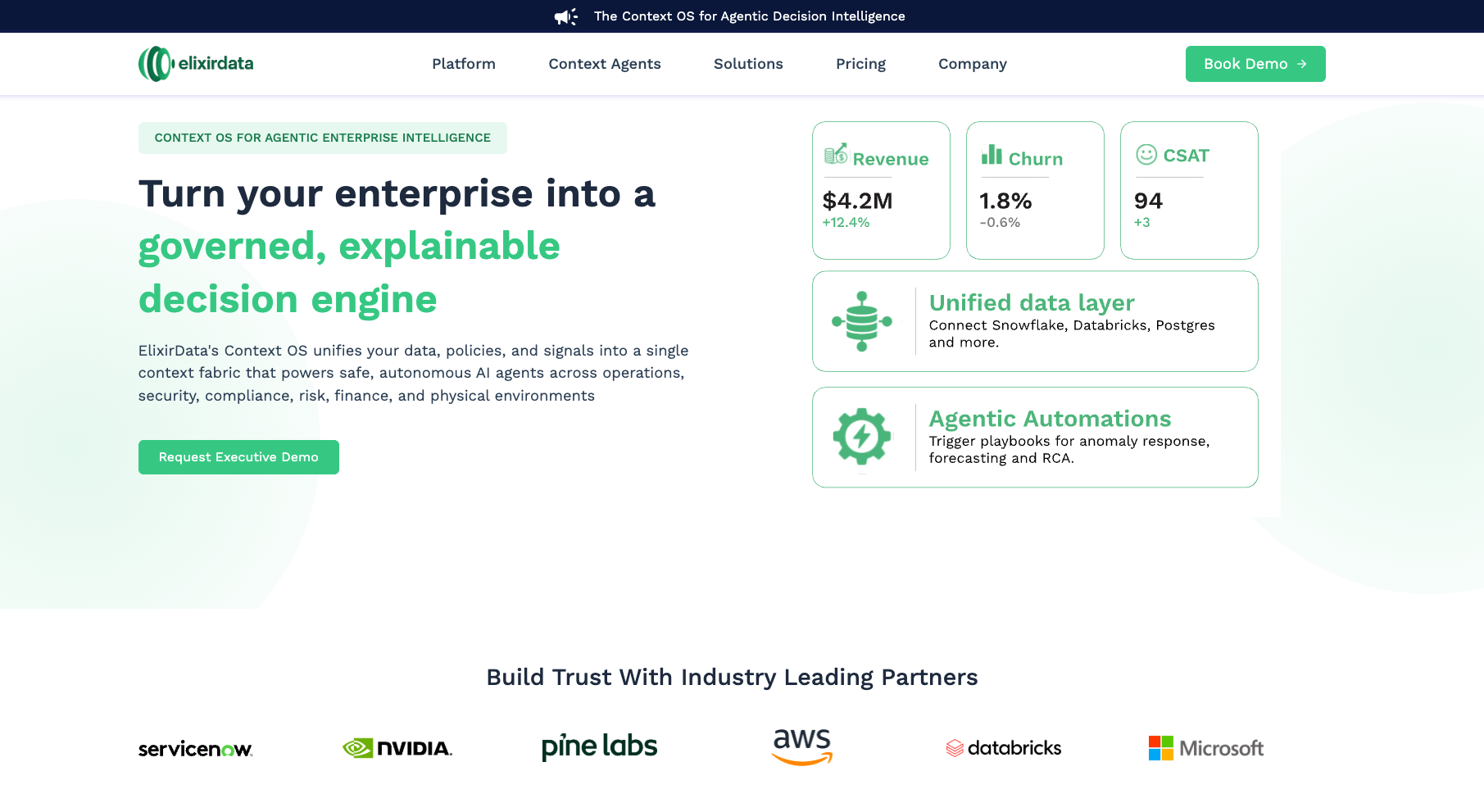 ElixirData Platform Overview